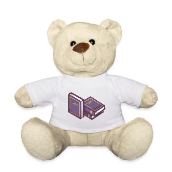 Livres de droit - Nounours - blanc - Devant