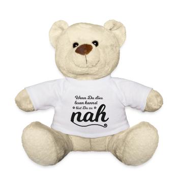 Lustig - Teddy - Weiß - Vorne