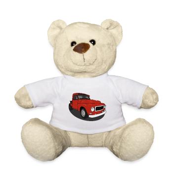 Duet Red - Teddy Bear - white - Front