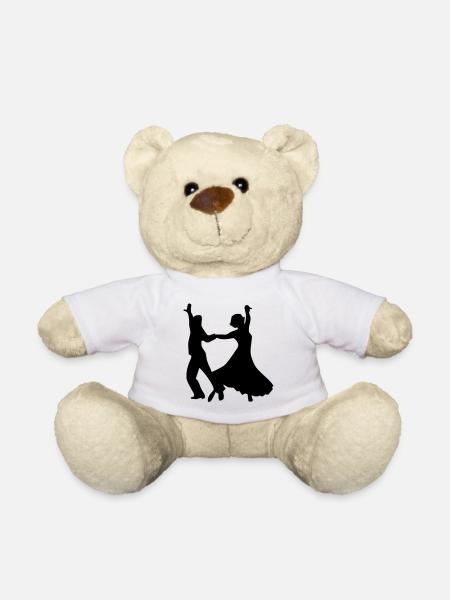 Dance dance dance couple - Teddy Bear - white