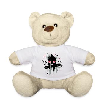 Spartaner Helm - Teddy - Weiß - Vorne