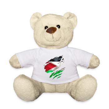 liberté palestinien - Nounours - blanc - Devant