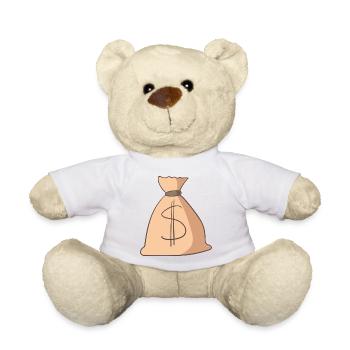 Argent - Nounours - blanc - Devant