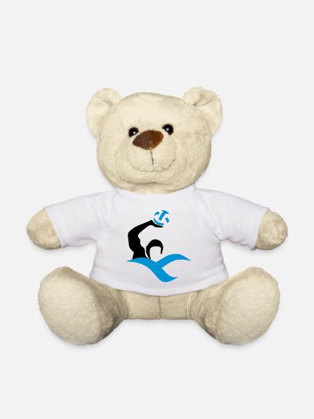 Wasserball - Teddy - Weiß