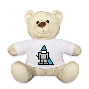 army soldier soldat knight world war weltkrieg136 - Teddy - Weiß - Vorne