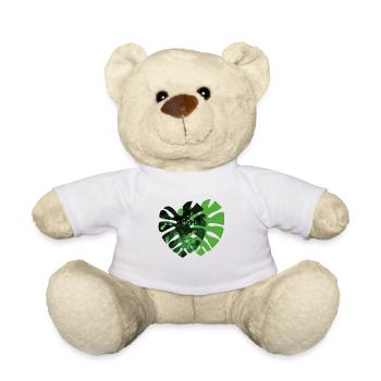 Monstera plant - Teddy Bear - white - Front