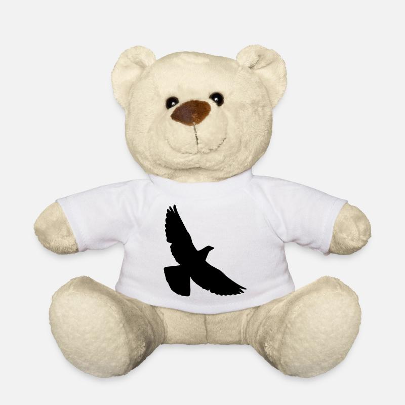 pigeon - Nounours - blanc