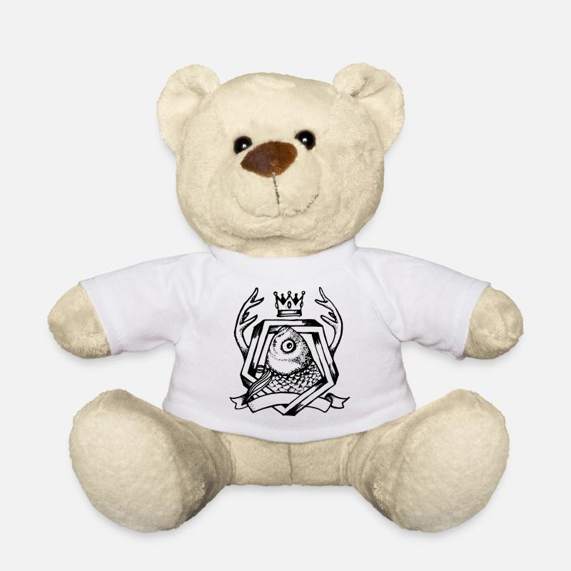 KING FISH - Teddy Bear - white