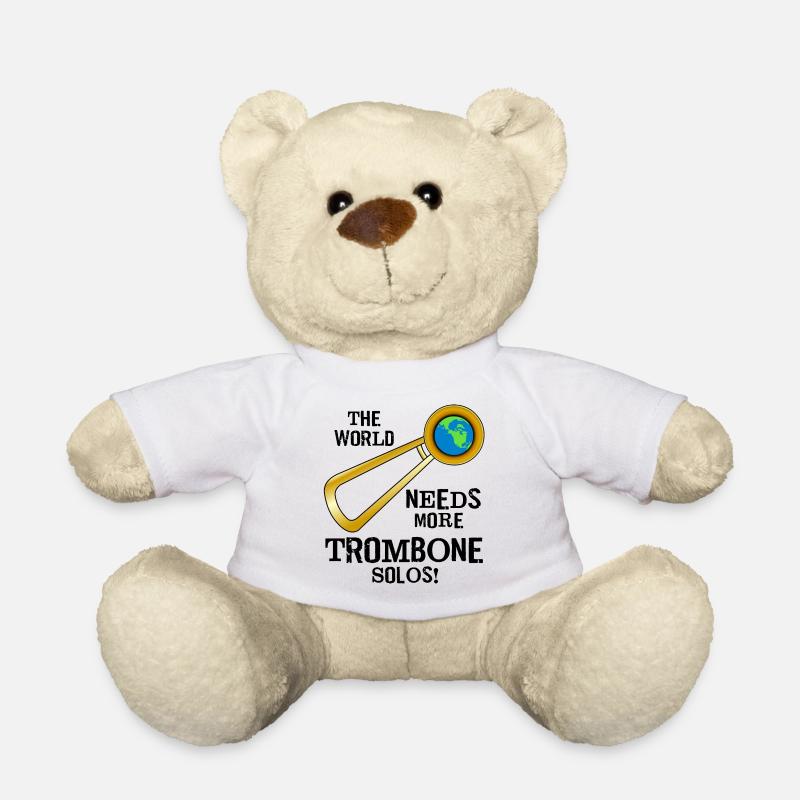 Posaunensoli - Teddy - Weiß