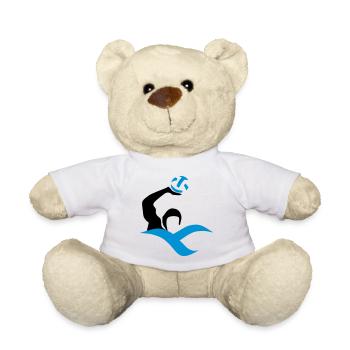 waterpolo - Teddy Bear - white - Front