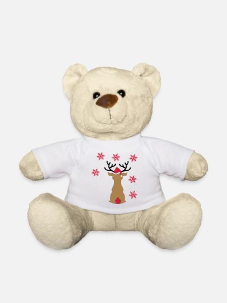 elch - Teddy - Weiß