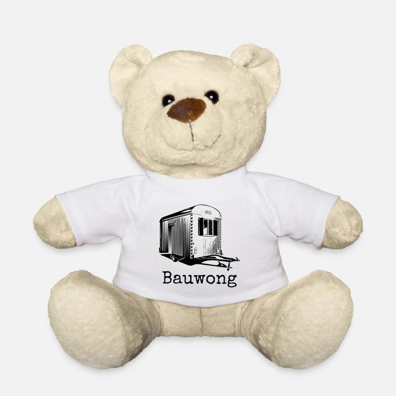 Bauwagen - Teddy - Weiß
