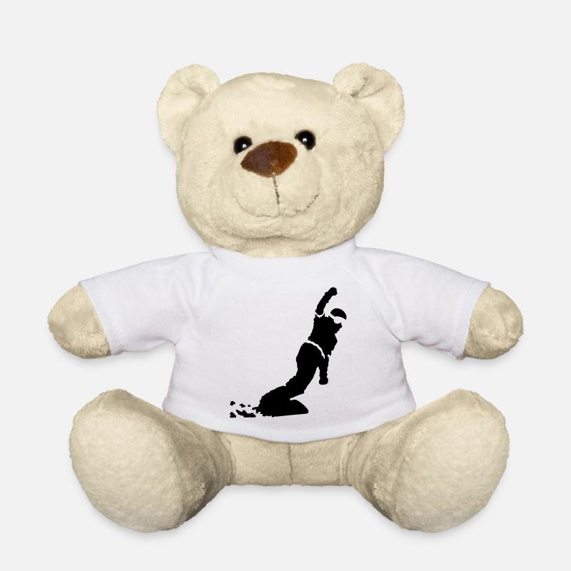 Snowboarder - Teddy - Weiß