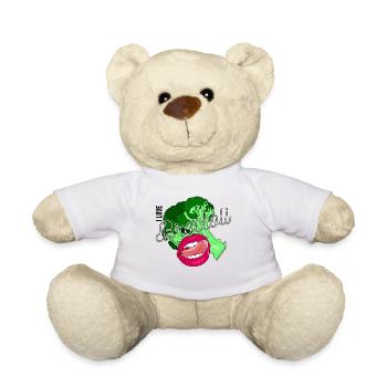 J'adore le brocoli - Nounours - blanc - Devant
