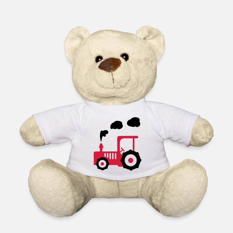 traktor landwirtschaft - Teddy - Weiß