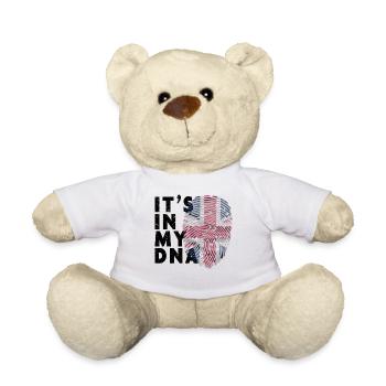 Es ist in meiner DNA England - Teddy - Weiß - Vorne