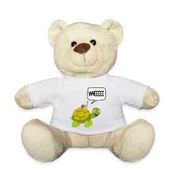 WHEEEE Schnecke - Teddy - Weiß - Vorne