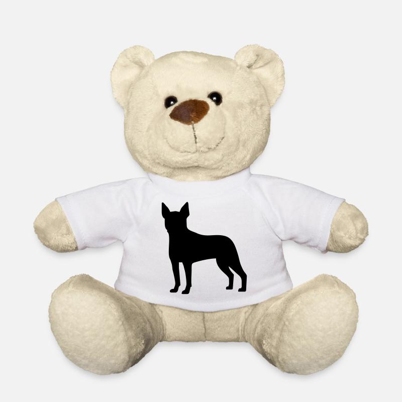Boston Terrier - Nounours - blanc
