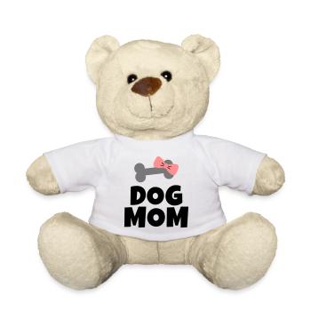 Dog Mom Chien maman - Nounours - blanc - Devant