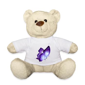 Butterfly - Teddy Bear - white - Front