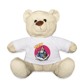 Fuck - Nounours - blanc - Devant