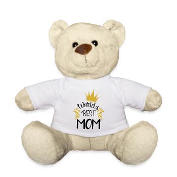 La meilleure maman avec couronne au monde - Nounours - blanc - Devant