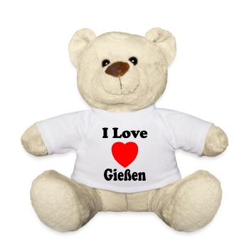 I love Giessen - Teddy - Weiß - Vorne