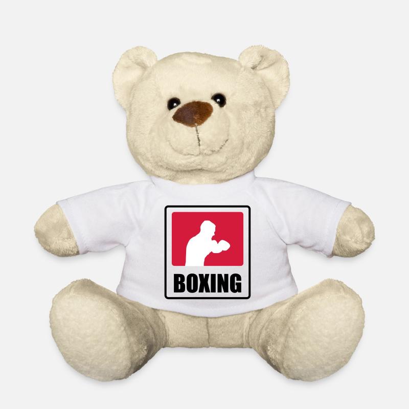 Boxer - Boxen 🥊 - Teddy - Weiß