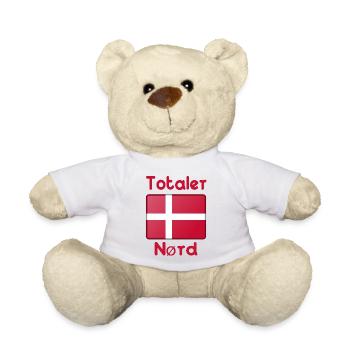 Totaler Dänemark Nerd - Teddy - Weiß - Vorne
