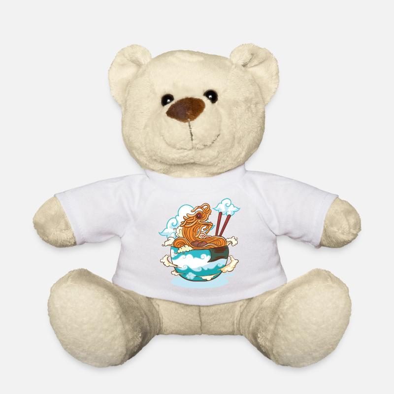 Dragon ramen - Teddy Bear - white