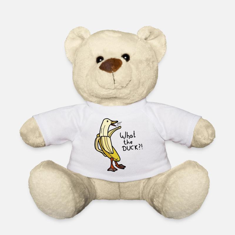 Banana Duck - What the Duck - Teddy - Weiß
