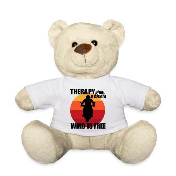 Therapie ist teuer Wind ist kostenlos - Teddy - Weiß - Vorne
