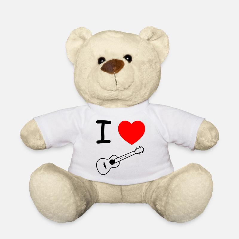 Ukulele - Teddy - Weiß