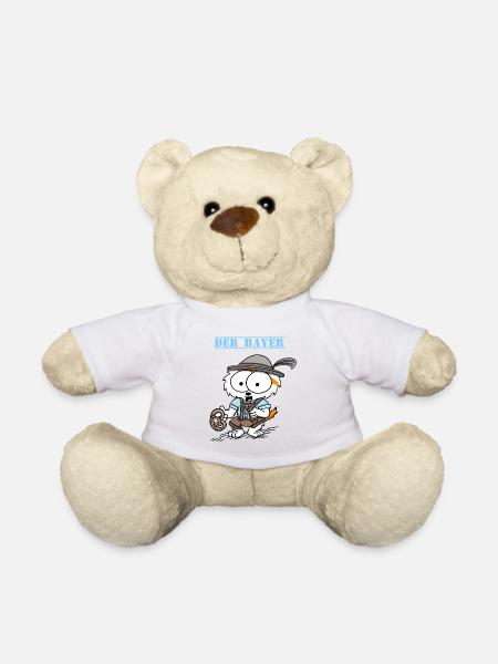 Der Bayer - Teddy - Weiß