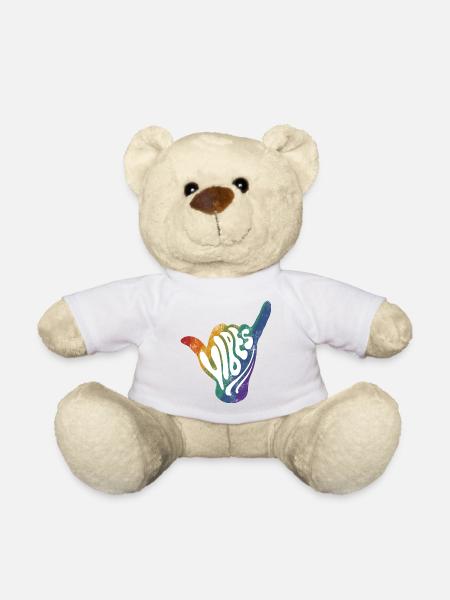 Good vibes - Teddy Bear - white