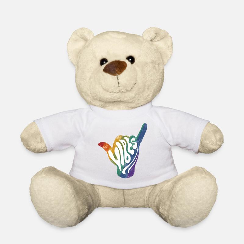 Good vibes - Teddy Bear - white