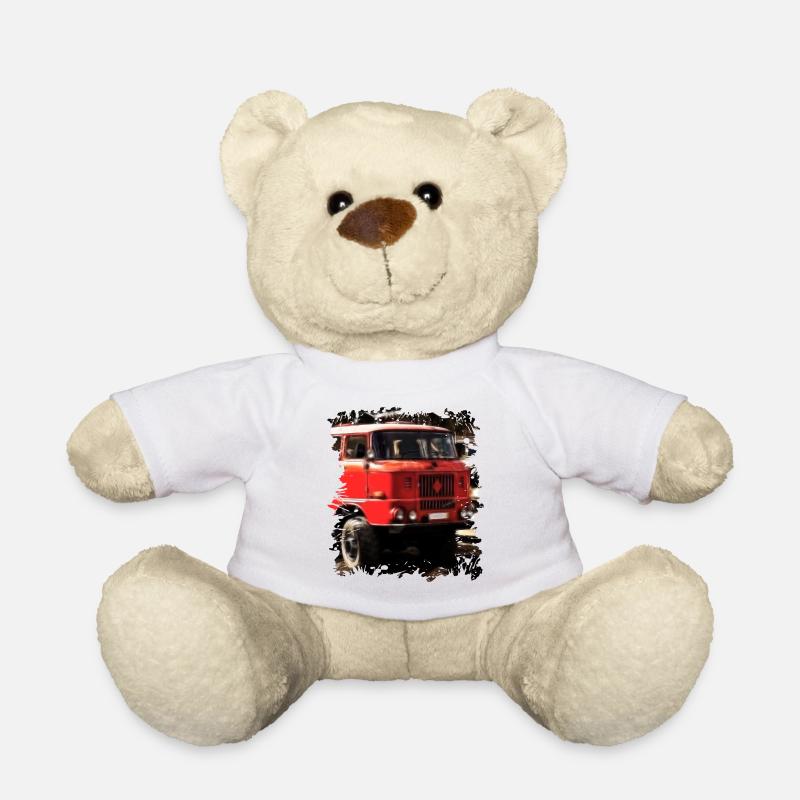 Camion de pompiers W50 - Nounours - blanc