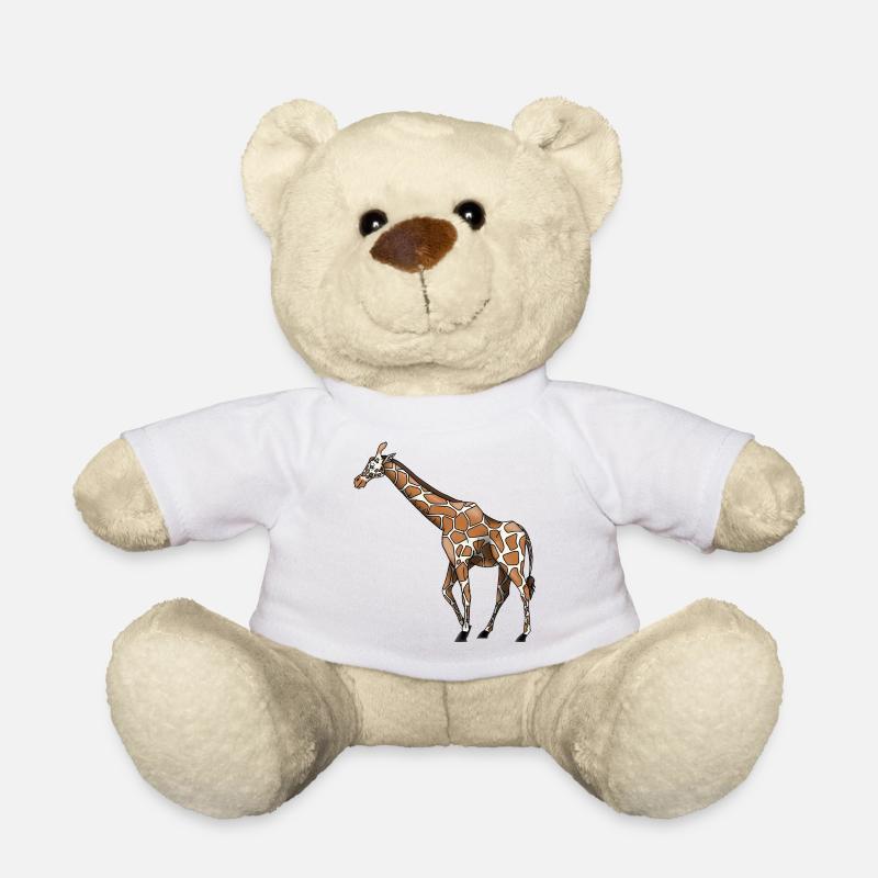 Girafe - Nounours - blanc