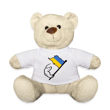 Ukraine - Teddy - Weiß - Vorne