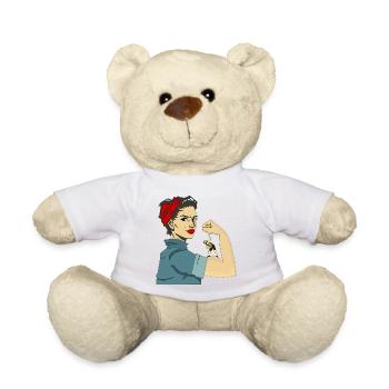 STARKE FRAUEN - Teddy - Weiß - Vorne