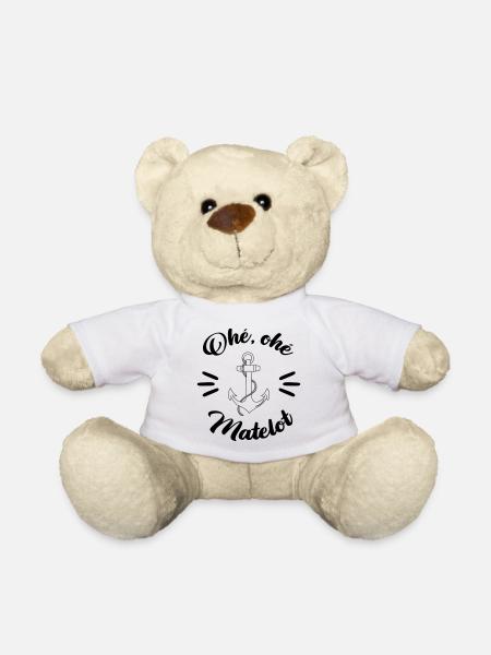Ohé, ohé Matelot - Nounours - blanc