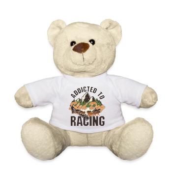 Sled dogs and sledding - Teddy Bear - white - Front
