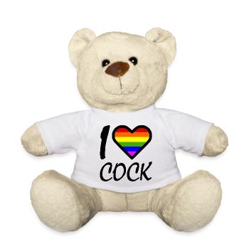 I love - Teddy - Weiß - Vorne