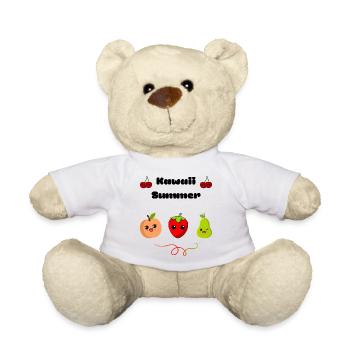 kawaii Summer - Nounours - blanc - Devant