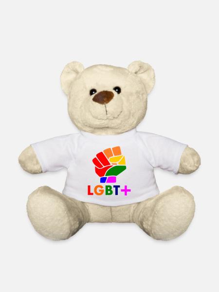 Lgbt - Nounours - blanc
