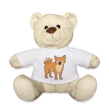 Shiba Inu - Teddy - Weiß - Vorne