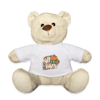 Fall Vibes - Teddy Bear - white - Front