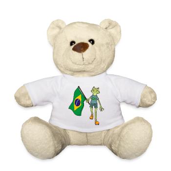 Grenouille brésilienne - Nounours - blanc - Devant