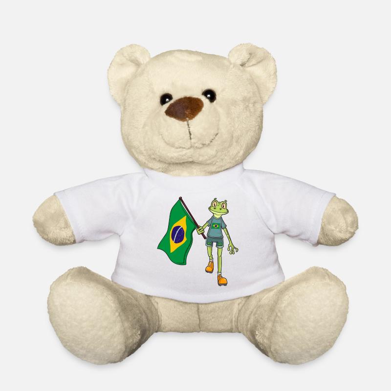 Grenouille brésilienne - Nounours - blanc