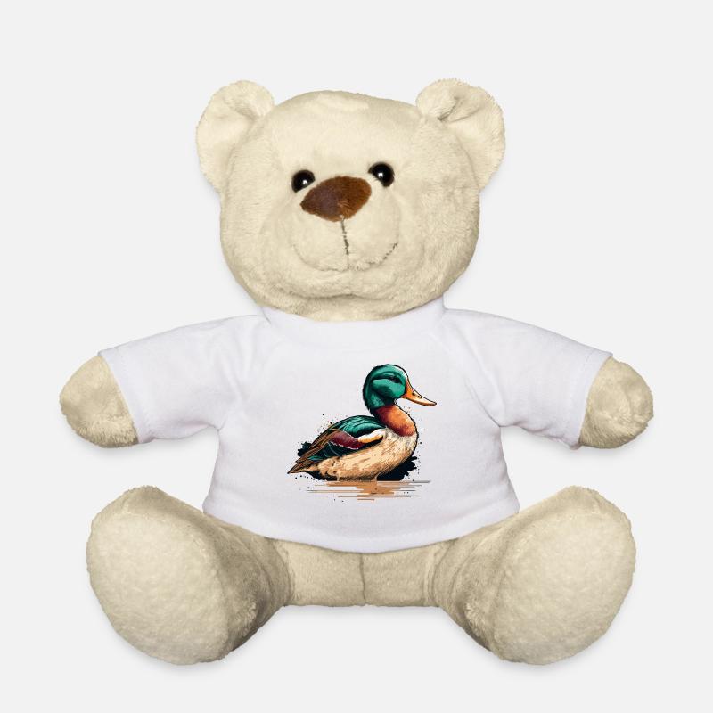 Cadeau du propriétaire de canard - Nounours - blanc